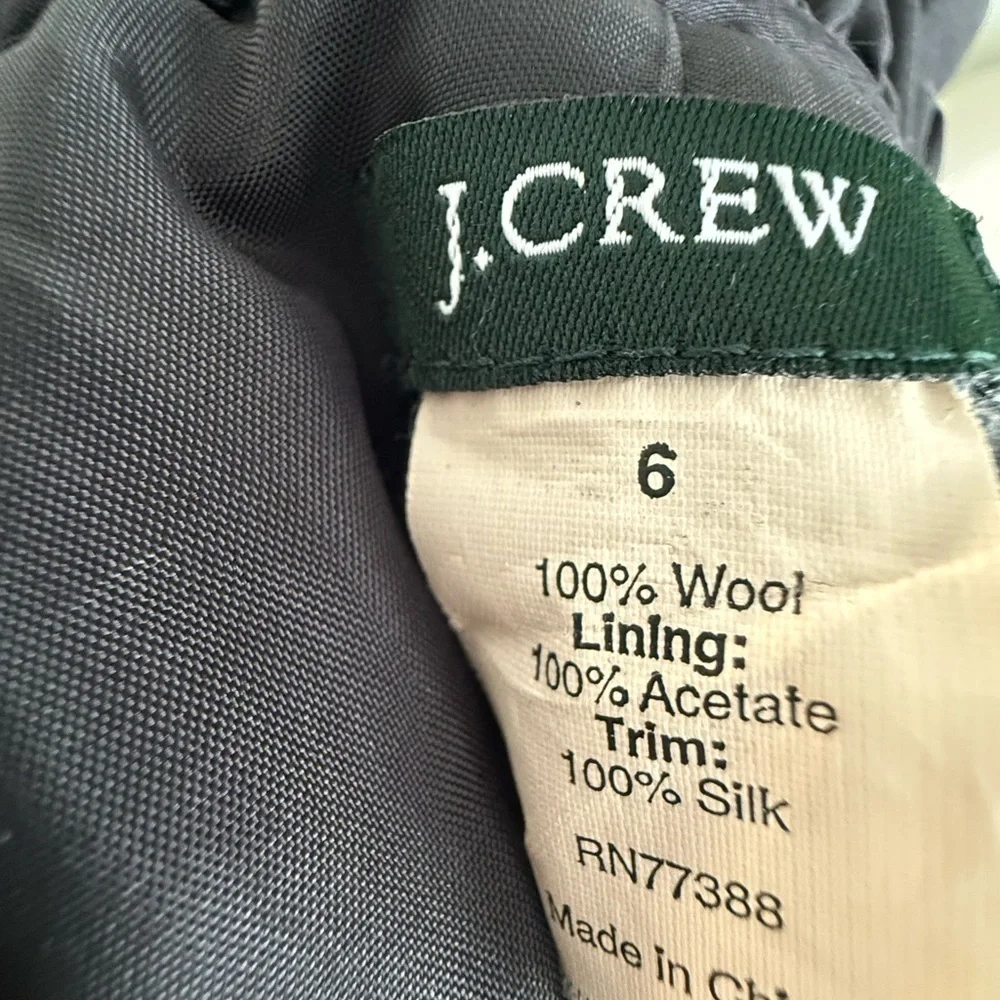 J.Crew Women’s Blazer Size 6 – 100% wool - Picture 9 of 14
